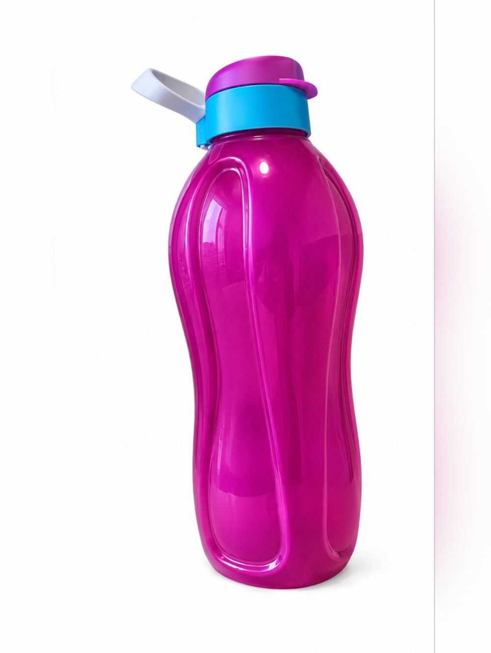 Tupperware Eco Water Bottle Flip Top Pink Purple Blue Reusable BPA Free 750mL
